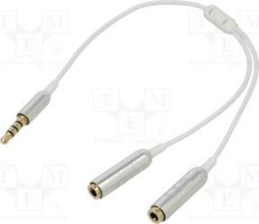Cable; Jack 3.5mm 4pin socket