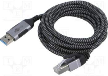 Cable; slim,USB 3.1; RJ45
