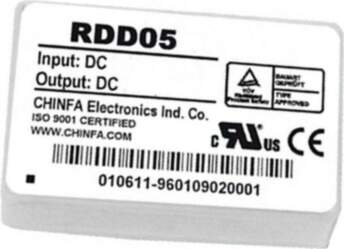 CHINFA ELECTRONICS Converter: DC/DC; 6W; Uin: