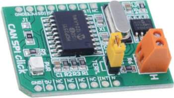 Click board; prototype board; Comp: MCP2551