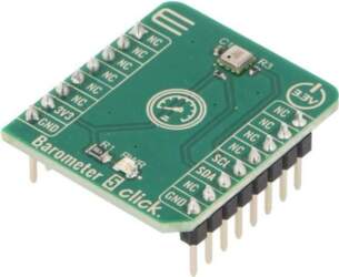 Click board; prototype board; Comp: MS5637-02BA03