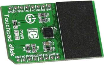 Click board; prototype board; Comp: MTCH6102