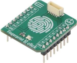 Click board; prototype board; fingerprint reader