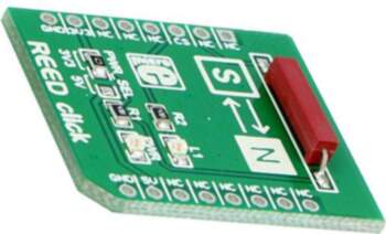 Click board; prototype board; reed switch