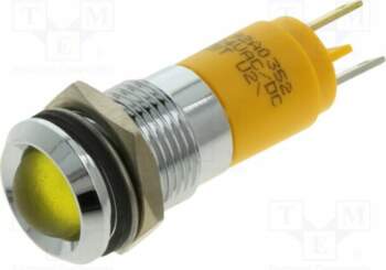 CML INNOVATIVE TECHNOLOGIES Indicator: LED; yellow