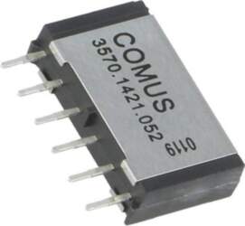 COMUS Relay: reed switch; Ucoil: 5VDC