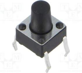 CONNFLY Microswitch TACT; SPST; Pos: 2