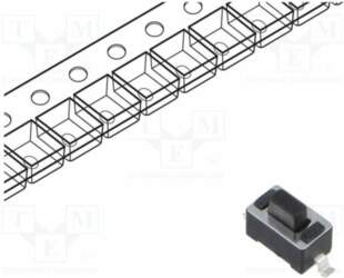 CONNFLY Microswitch TACT; SPST; Pos: 2