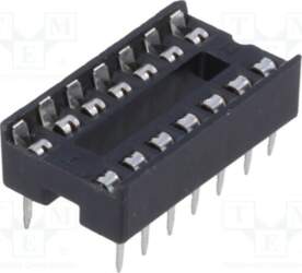 CONNFLY Socket: integrated circuits; DIP14; 7