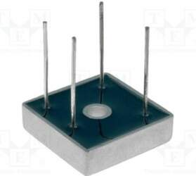 DC COMPONENTS Bridge rectifier: single-phase; Urmax: