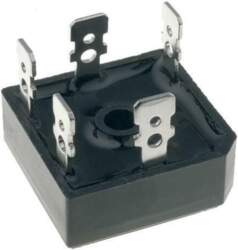 DC COMPONENTS Bridge rectifier: three-phase; Urmax: