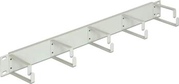 Delock 19" Cable Management Panel grey