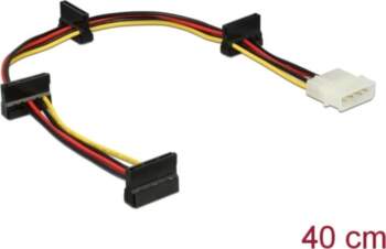 Delock Cable Power Molex 4 pin
