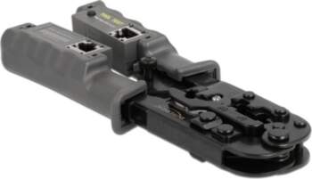 Delock Crimp tool with stripper and