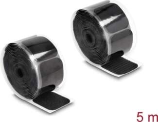Delock Hook-and-loop pad on roll self-adhesive