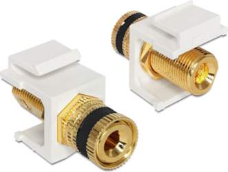 Delock Keystone module binding post >