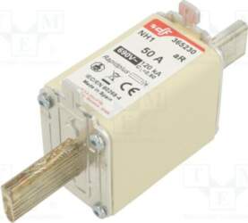 DF ELECTRIC Fuse: fuse; NH1; ceramic