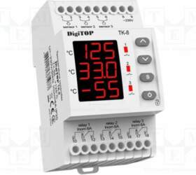 DIGITOP ELECTRIC Temperature controller; for DIN