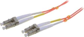 DIGITUS Fiber patch cord; OM2; LC/UPC