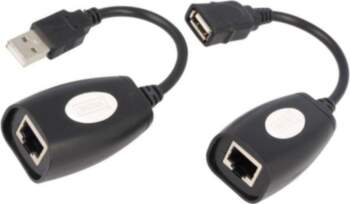 DIGITUS USB extender; RJ45 socket,USB