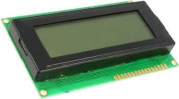 DISPLAY ELEKTRONIK Display: LCD; alphanumeric; STN