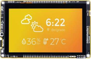 Display: TFT; 5"; 800x480; Illumin: LED