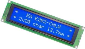 DISPLAY VISIONS Display: LCD; alphanumeric; STN