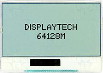 DISPLAYTECH Display: LCD; graphical; 128x64; FSTN