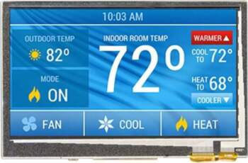 DISPLAYTECH Display: TFT; 4.3"; 480x272