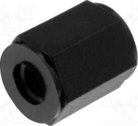 DREMEC Screwed spacer sleeve; hexagonal; polyamide