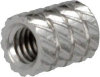 DREMEC Threaded insert; brass; nickel; M3