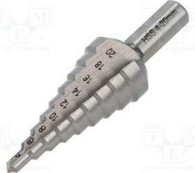 Drill bit; step,multistep; Ø: 4÷20mm