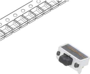 E-SWITCH Microswitch TACT; SPST-NO; Pos: 2