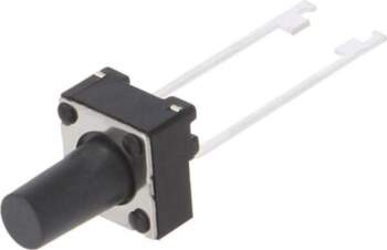 E-SWITCH Microswitch TACT; SPST; Pos: 2