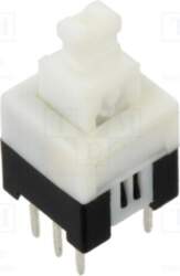 E-SWITCH Switch: push-button; Pos: 2; DPDT