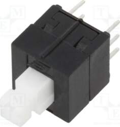 E-SWITCH Switch: push-button; Pos: 2; DPDT