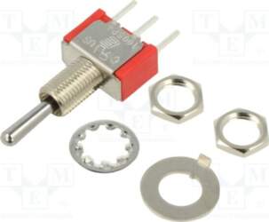 E-SWITCH Switch: toggle; Pos: 3; SP3T