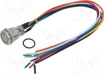 E-SWITCH Switch: vandal resistant; Pos: 2