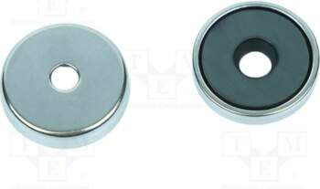 Eclipse Magnetics Magnet: permanent; hard ferrite