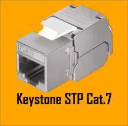 ELECTROBASE ® Modulārais CAT7 Keystone modulis