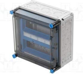 Enclosure: for modular components; IP65; light