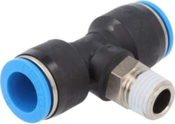 FESTO Tee fitting; threaded,plug-in; -0