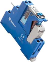 FINDER Relay: interface; Ucoil: 24VDC; DPDT