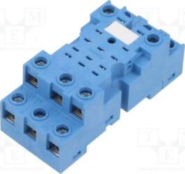 FINDER Socket; on panel,for DIN