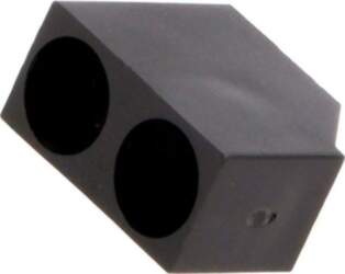 FIX&FASTEN LED housing; 5mm; polyamide; angular