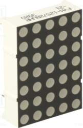 FORYARD Display: LED; matrix; 5x7; red