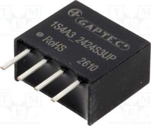 GAPTEC Electronic Converter: DC/DC; 1W; Uin:
