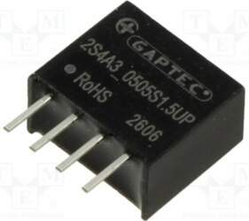 GAPTEC Electronic Converter: DC/DC; 2W; Uin: