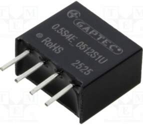 GAPTEC Electronic Converter: DC/DC; 500mW; Uin: