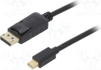 GEMBIRD Cable; DisplayPort plug,mini DisplayPort